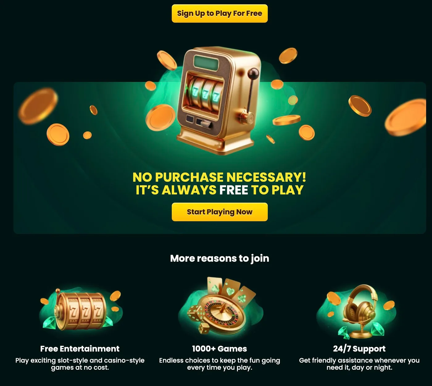 Fortune Wheelz games and features screenshot