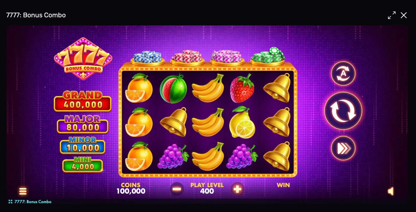 Tao Fortune games and features screenshot